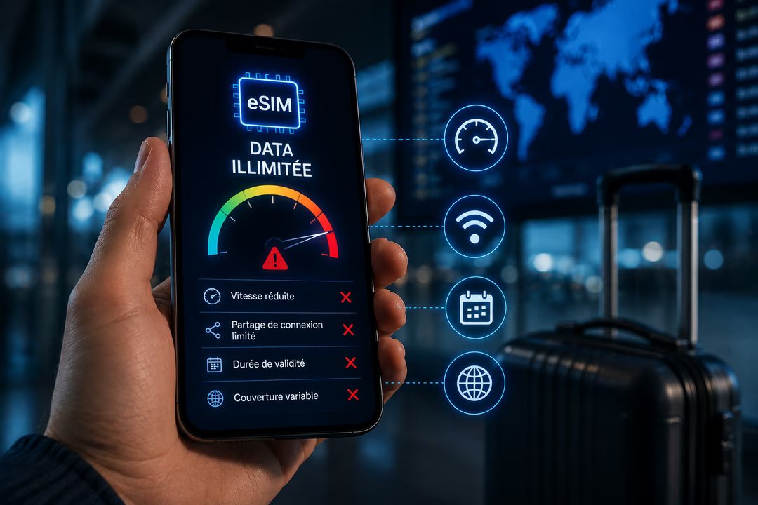 Données illimitées ne signifie pas toujours vitesse illimitée